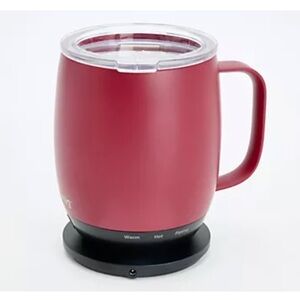 Nextmug Temperature Controlled Self-Heating 14-oz Mug ~ Burgundy